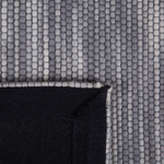 Teppich Wolle grau 160 x 230 cm Kurzflor KAPAKLI