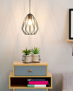 Hängelampe MAGRA Metall Schwarz