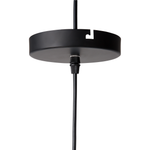 Hängelampe MACKENZIE Metall Schwarz