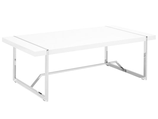 Couchtisch weiss rechteckig 60 x 120 cm TULSA