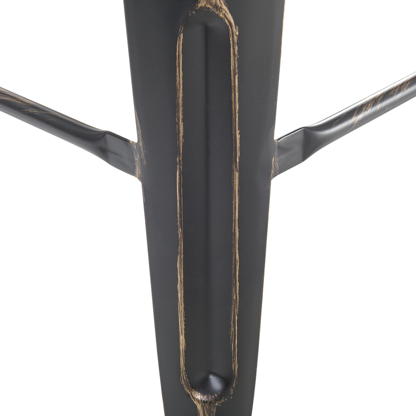 Set mit 2 Barhockern CABRILLO Metall Schwarz