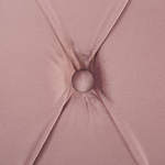 Bett mit Lattenrost Samtstoff AVALLON 180 x 200 cm Rosa