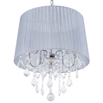 Kronleuchter EVANS Hellgrau