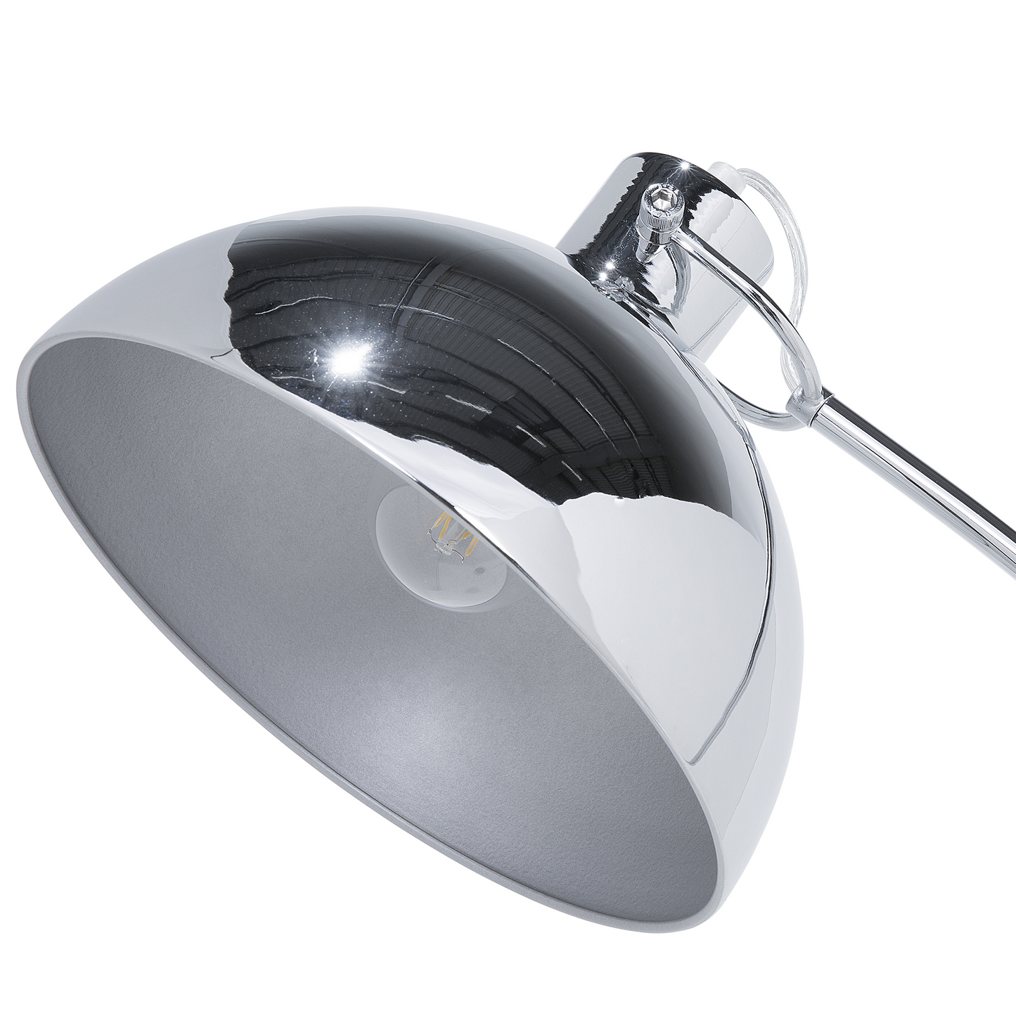 Stehlampe DINTEL Metall Silber