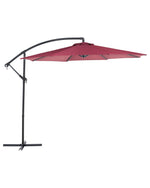 Ampelschirm ⌀ 300 cm burgunderrot RAVENNA