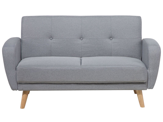 2 Sitzer Sofa Hellgrau FLORLI