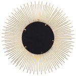 Wandspiegel CILLY 80 cm 80 cm Metall Gold
