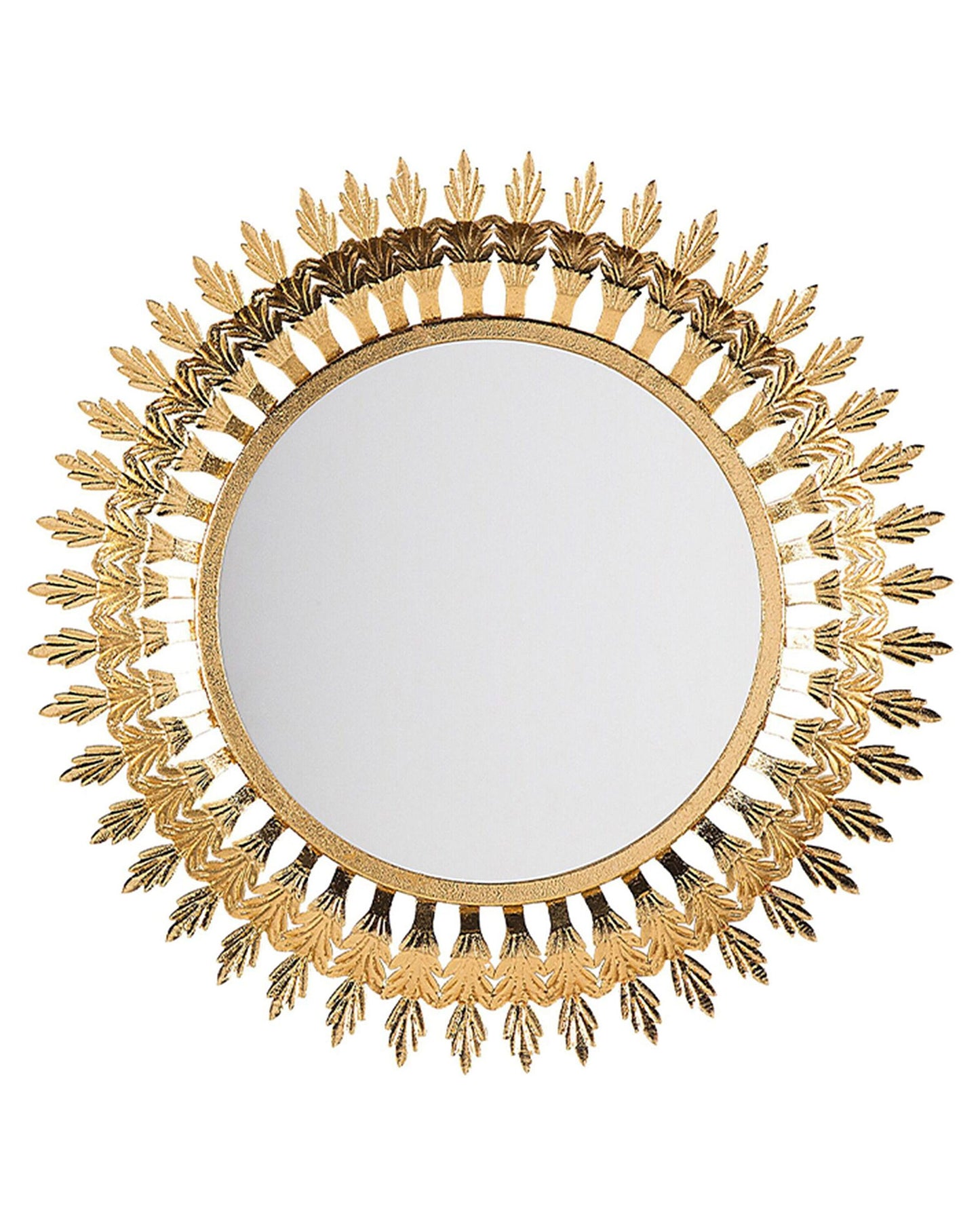 Wandspiegel VOREY 60 cm 60 cm Metall Gold
