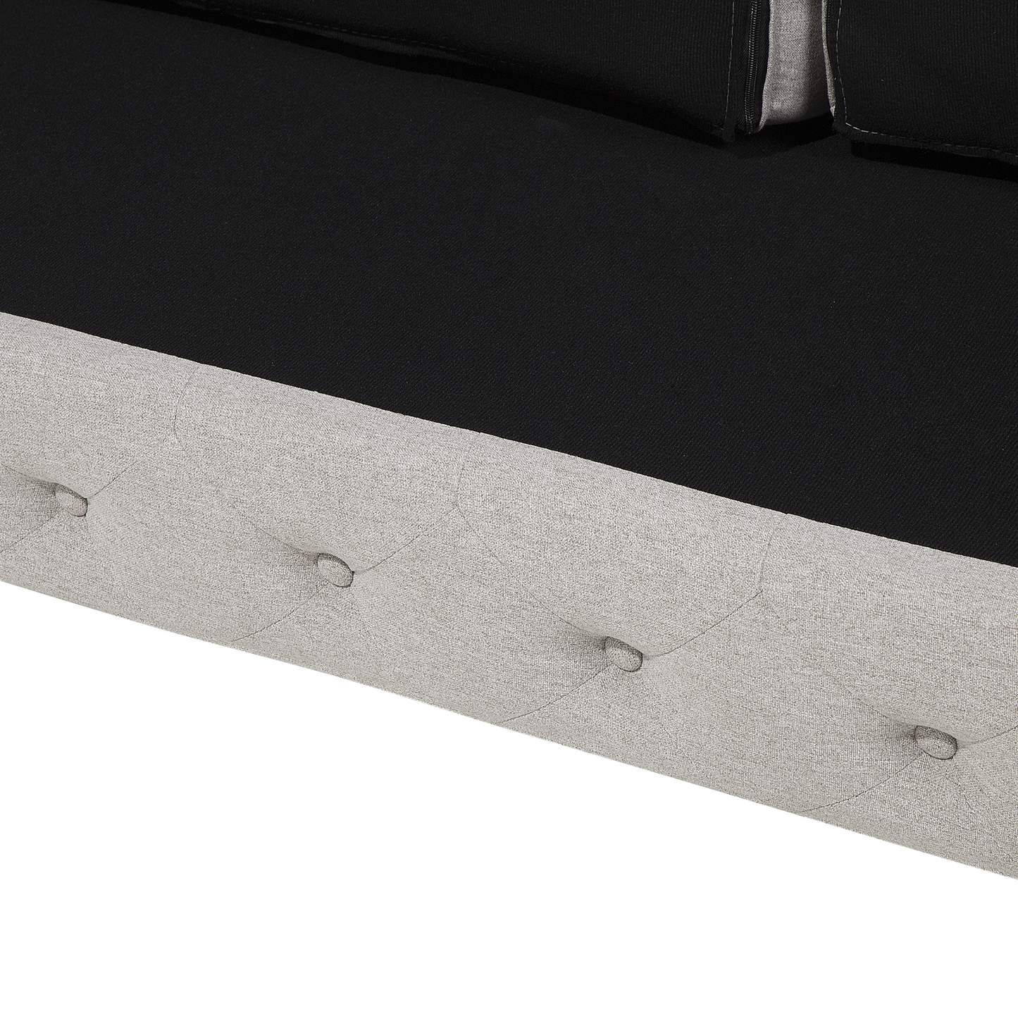 3-Sitzer Sofa beige VISSLAND