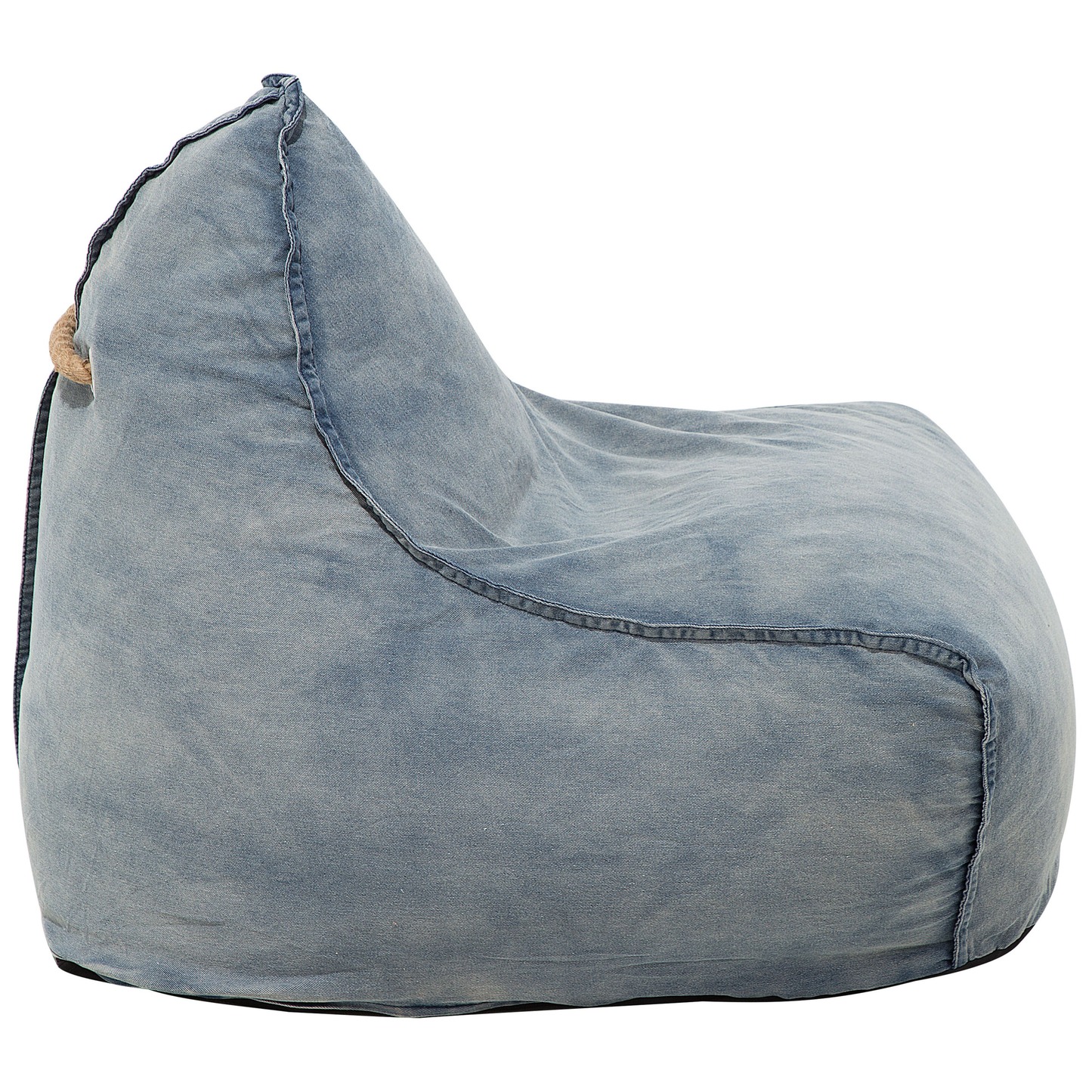 Sitzsack 200 L DROP 63 cm 75 cm Hellblau
