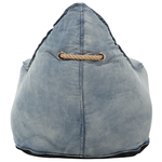 Sitzsack 200 L DROP 63 cm 75 cm Hellblau