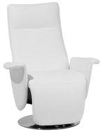 Fernsehsessel PRIME Kunstleder Weiss
