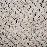 Pouf beige ⌀ 44 cm NOIDA