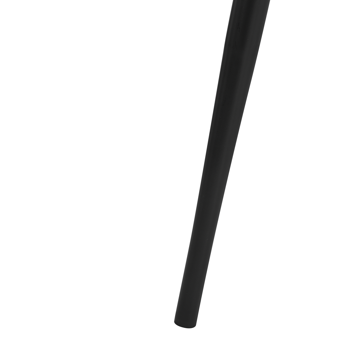 Esszimmerstuhl 2er Set VALERIE Kunstleder Schwarz