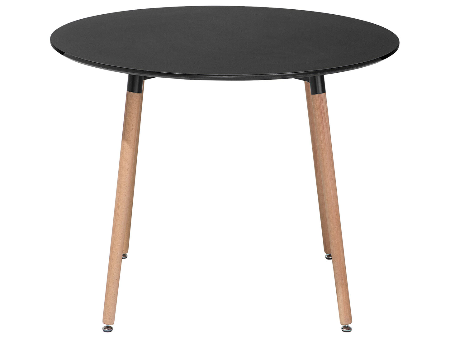 Esstisch BOVIO Schwarz 90 cm 90 cm