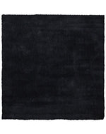 Teppich schwarz 200 x 200 cm Shaggy DEMRE
