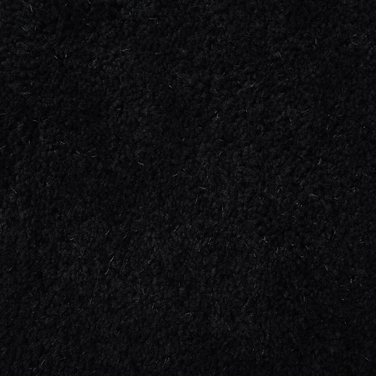 Teppich schwarz 200 x 200 cm Shaggy DEMRE