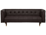 3-Sitzer Sofa Leder braun BYSKE