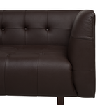 3-Sitzer Sofa Leder braun BYSKE