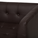 3-Sitzer Sofa Leder braun BYSKE