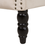 Sessel Samtstoff Helles Beige SVEDALA