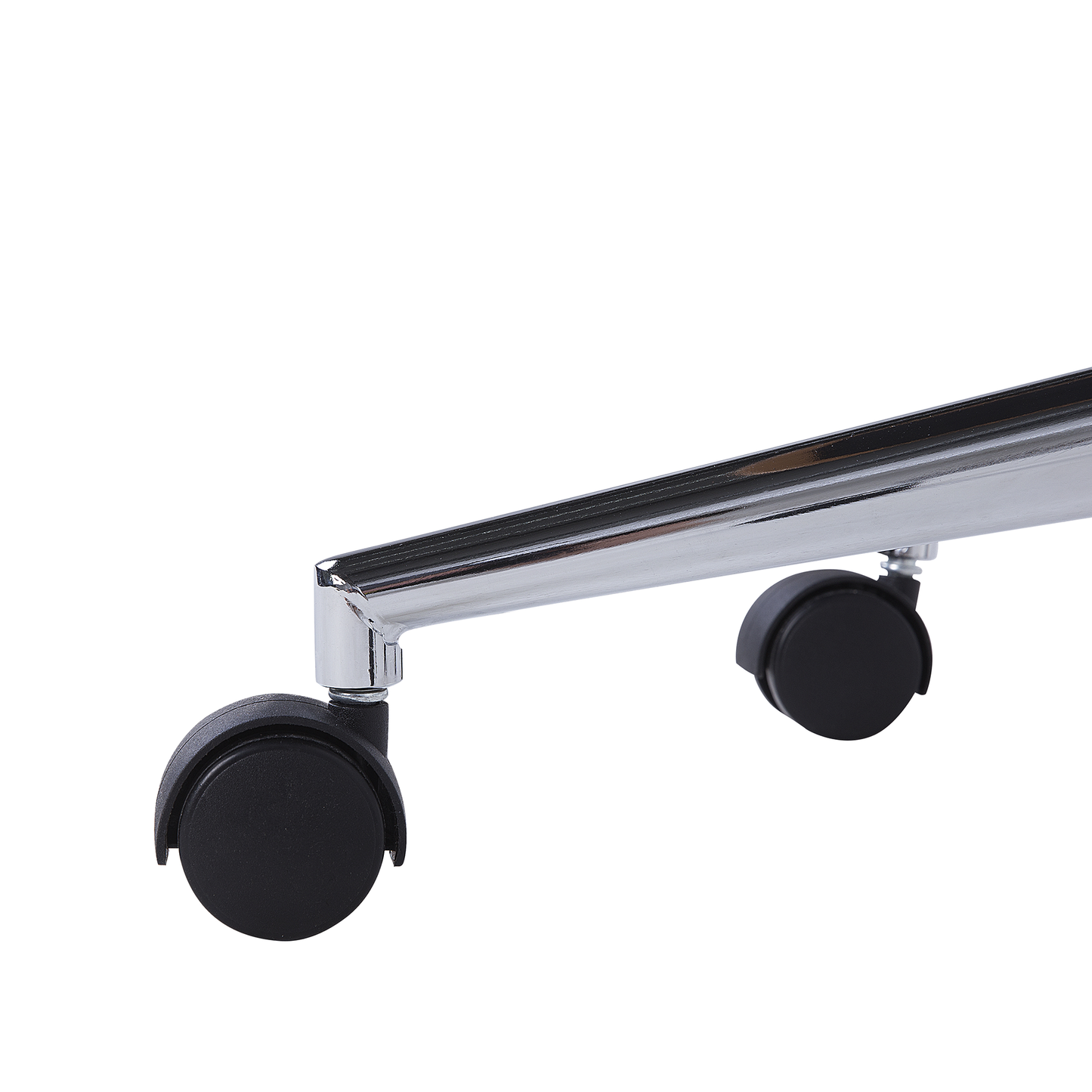 Bürostuhl drehbar MARIBEL Kunstleder Hellgrau