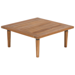 Lounge Set mit Tisch 4-Sitzer FRASCATI modular zertifiziertes Akazienholz Hellgrau