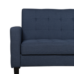 3-Sitzer Schlafsofa dunkelblau mit Stauraum VEHKOO