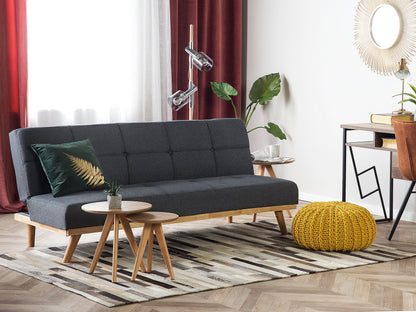 3-Sitzer Schlafsofa dunkelgrau FROYA