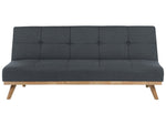 3-Sitzer Schlafsofa dunkelgrau FROYA