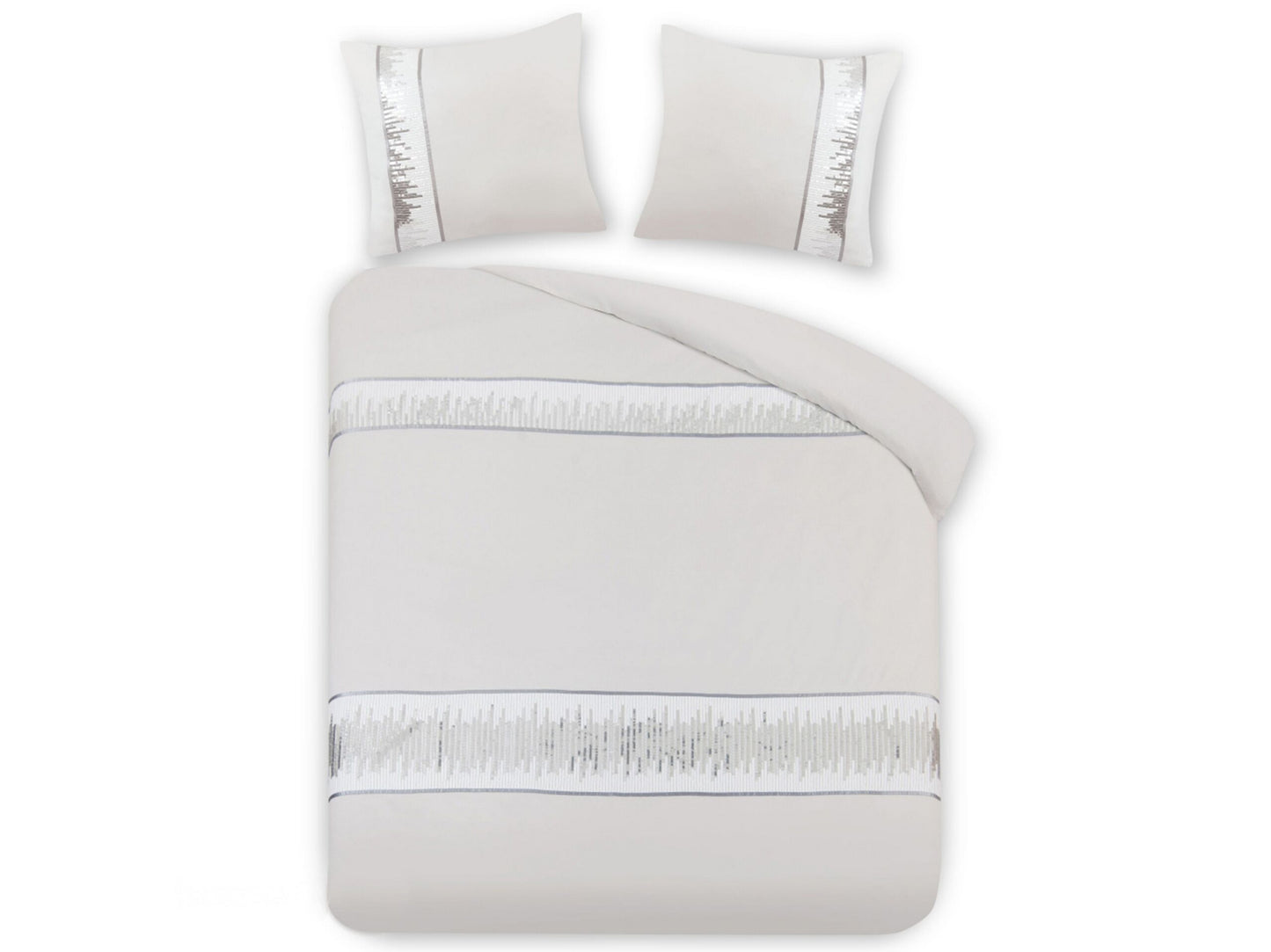 Bettwäsche Set beige 200 x 220 cm ISERNIA
