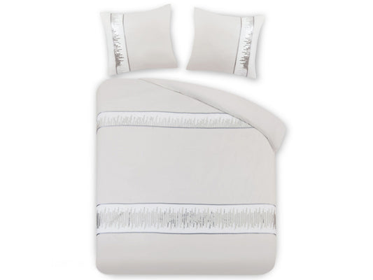 Bettwäsche Set beige 200 x 220 cm ISERNIA