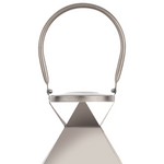 Laterne BALI Edelstahl 40 cm Silber
