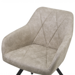 Esszimmerstuhl 2er Set MONEE Beige