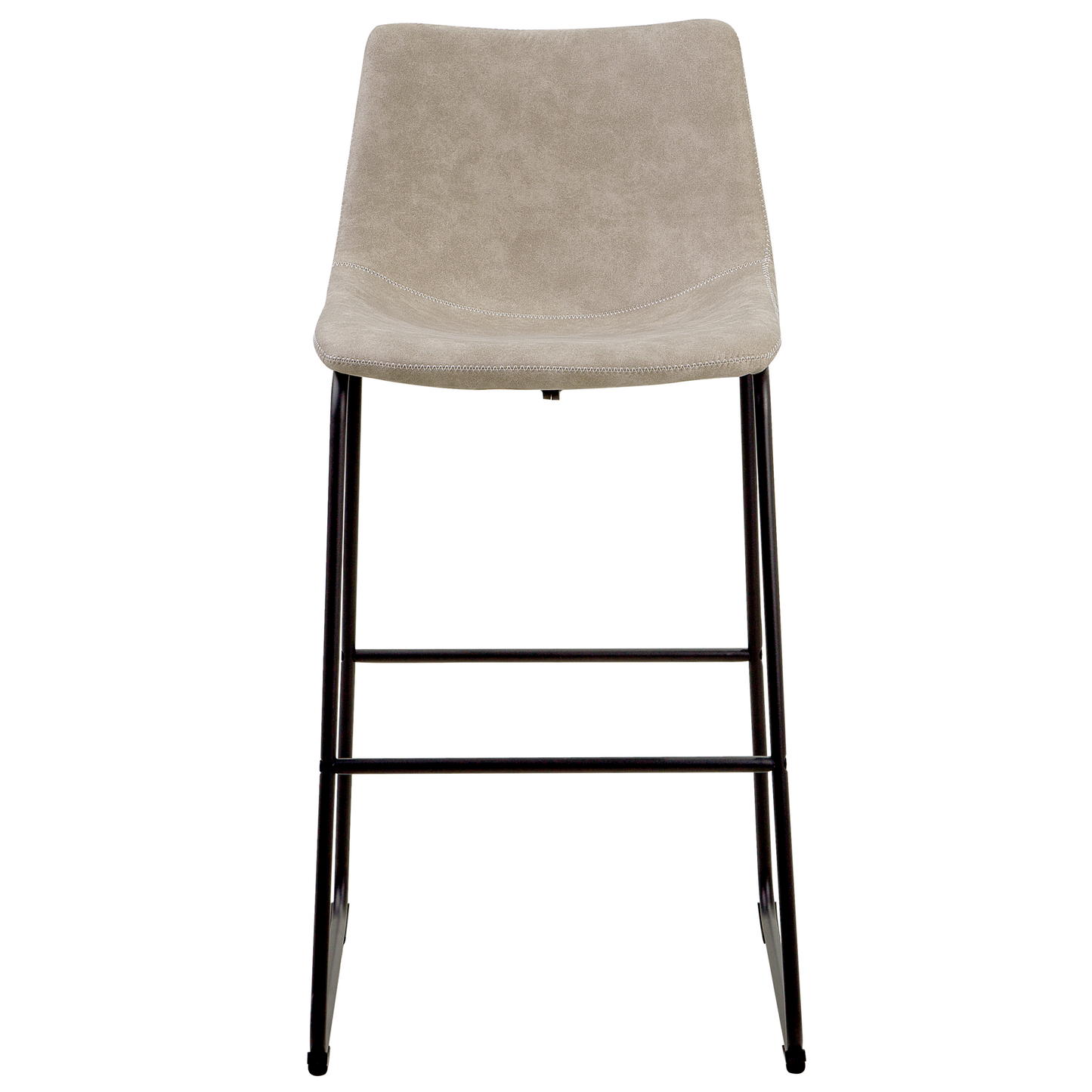 Set mit 2 Barstühlen FRANKS Beige