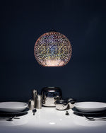 Hängelampe SESSERA Glas Kupfer