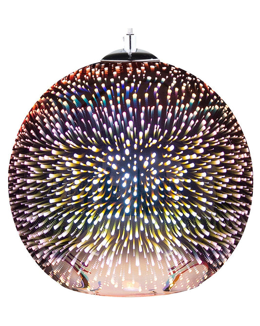 Hängelampe SESSERA Glas Kupfer