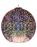 Hängelampe SESSERA Glas Kupfer