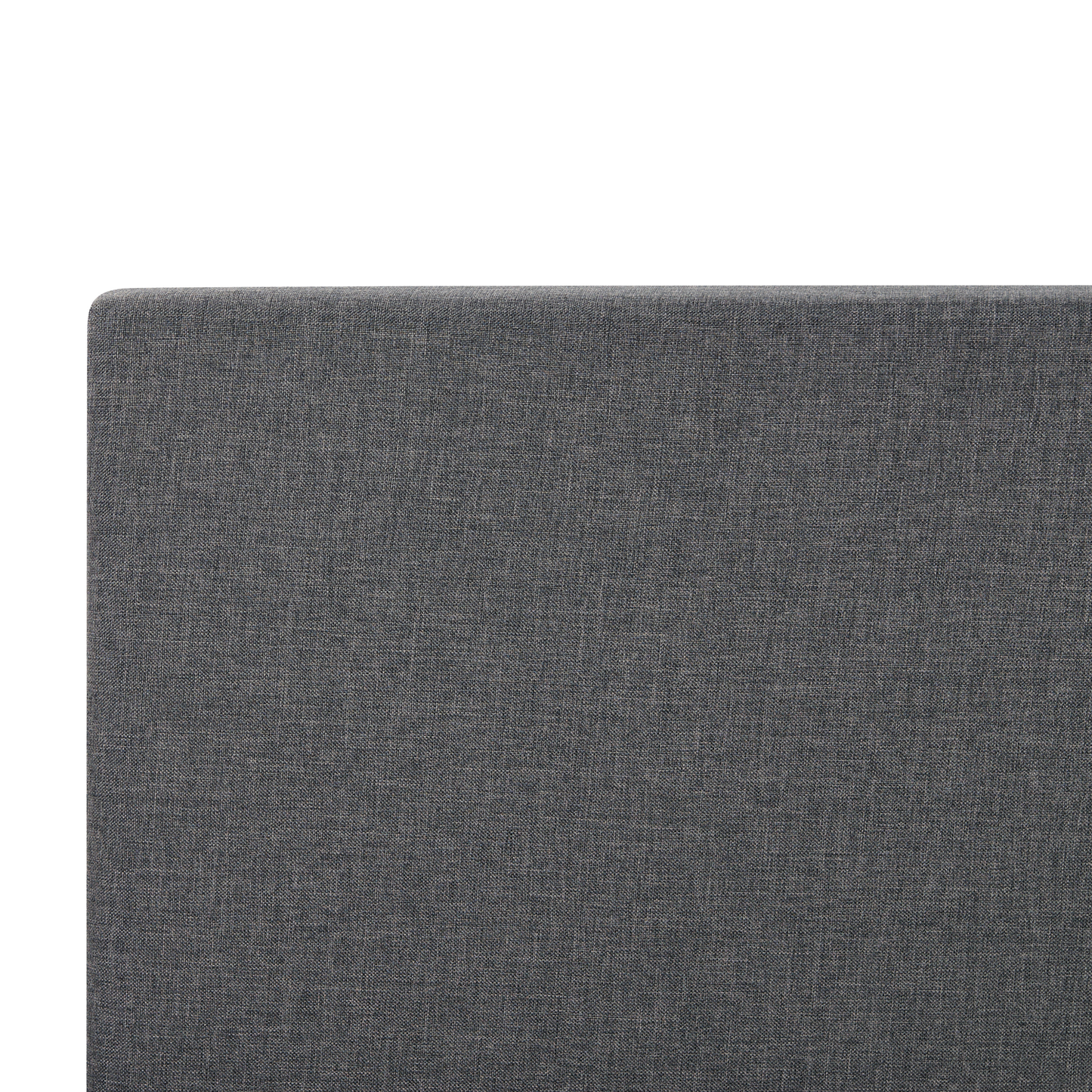 Bett mit Lattenrost Stoff ALBI 180 x 200 cm Grau