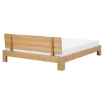 Bett mit Lattenrost Kiefernholz ROYAN 160 x 200 cm Hellbraun