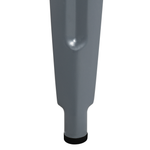 Set mit 2 Barhockern CABRILLO Metall Grau