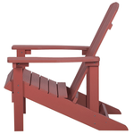 Gartenstuhl ADIRONDACK Rot