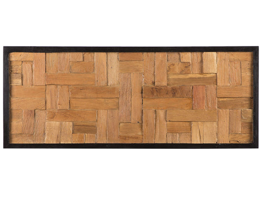 Wandobjekt TOLUCA Holz 40 cm Braun