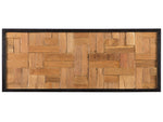 Wandobjekt TOLUCA Holz 40 cm Braun