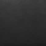 3-Sitzer Sofa Kunstleder schwarz VOGAR