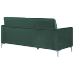 Sofa Set Samtstoff grün 6-Sitzer FENES