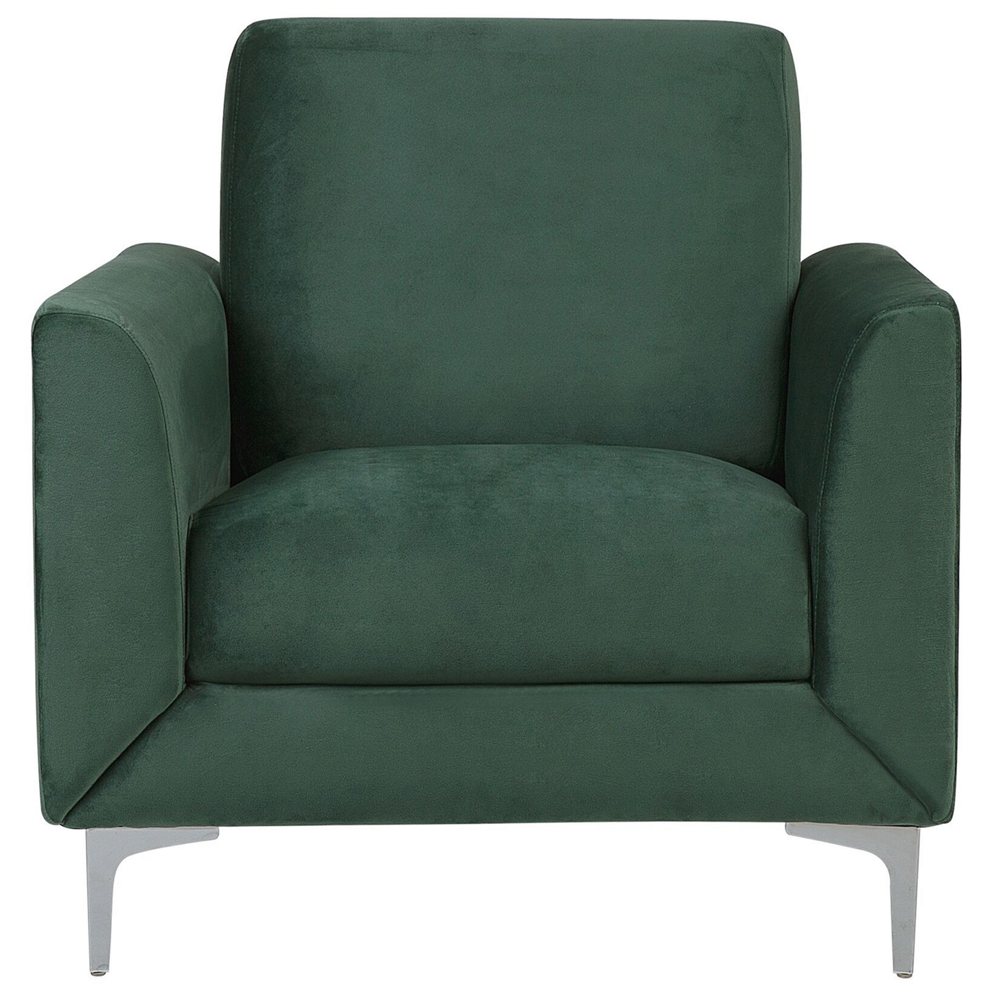 Sofa Set Samtstoff grün 6-Sitzer FENES