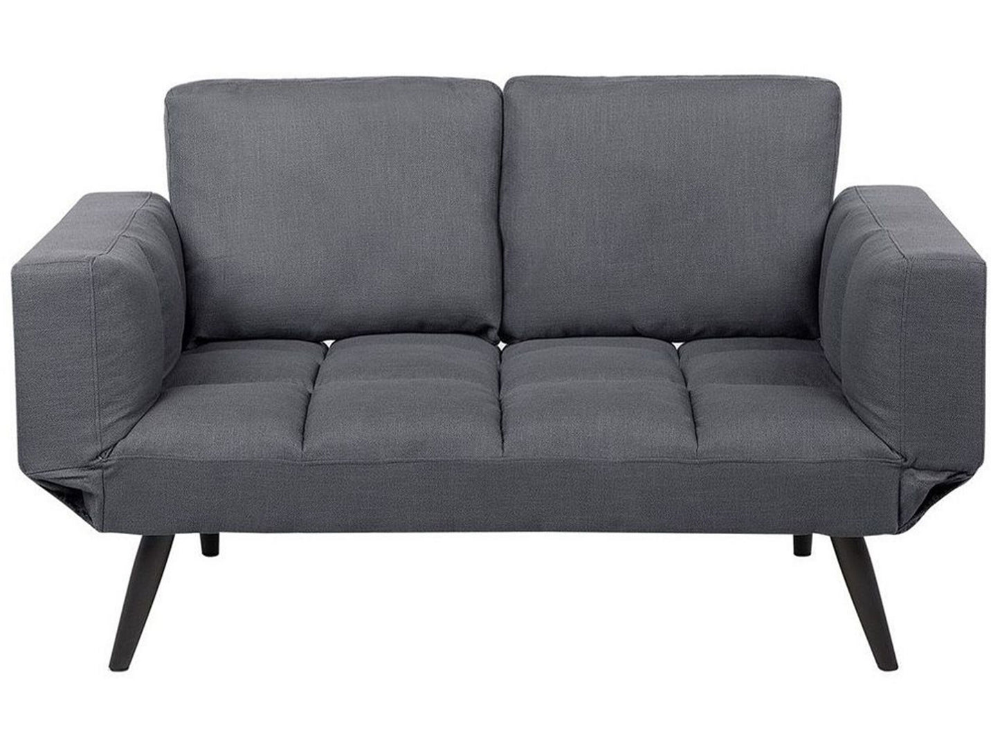 2-Sitzer Schlafsofa dunkelgrau BREKKE