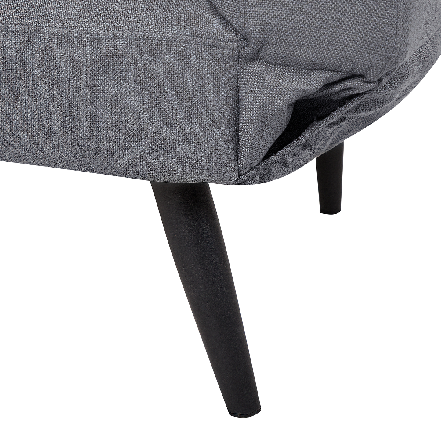 2-Sitzer Schlafsofa dunkelgrau BREKKE