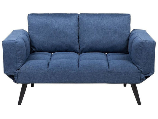 2-Sitzer Schlafsofa marineblau BREKKE